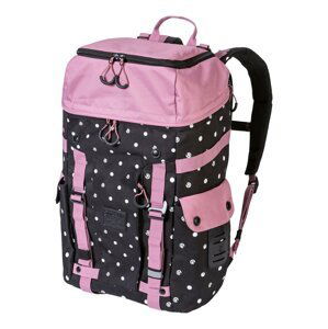 Meatfly batoh Scintilla Black Dots/Dusty Rose 26 L | Černá | Objem 26 L