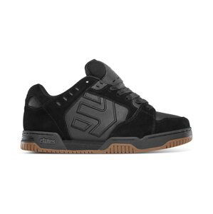 Etnies pánské boty Faze Black/Black/Gum | Černá | Velikost 10,5 US