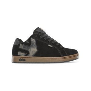 Etnies pánské boty Fader Black/Gum | Černá | Velikost 11 US