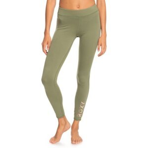 Roxy dámské kalhoty Good Mor Deep Lichen Green | Zelená | Velikost XS