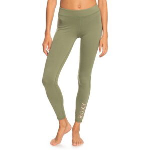 Roxy dámské kalhoty Good Mor Deep Lichen Green | Zelená | Velikost S