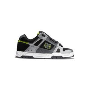 Dc shoes pánské boty Stag Black/Grey/Green | Černá | Velikost 10 US