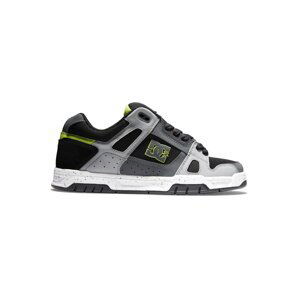 Dc shoes pánské boty Stag Black/Grey/Green | Černá | Velikost 11,5 US