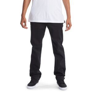 Dc shoes pánské kalhoty Worker Straight Chino Black | Černá | Velikost 32 x 32