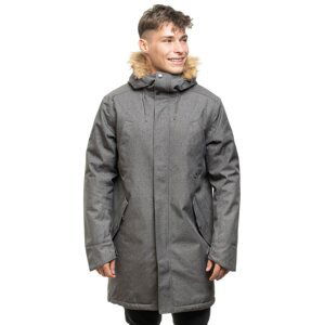 Meatfly pánská zimní bunda Lars Parka Grey | Šedá | Velikost M