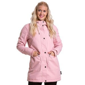Meatfly dámská zimní bunda Amber Parka Powder Pink | Růžová | Velikost XS
