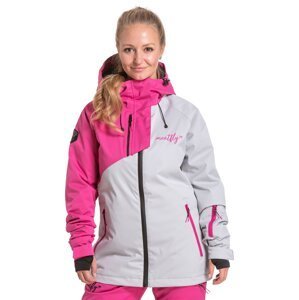 Meatfly dámská SNB & SKI bunda Deborah Premium Berry Pink | Růžová | Velikost M