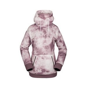 Volcom dámská mikina Spring Shred Mojave Tie-Dye | Růžová | Velikost XS