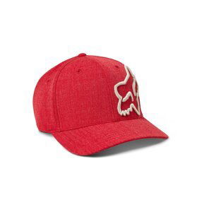 Fox kšiltovka Clouded Flexfit 2.0 Red/White | Červená | Velikost S/M