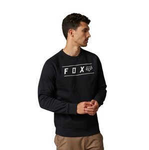 Fox pánská mikina Pinnacle Crew Fleece Black/White | Černá | Velikost M