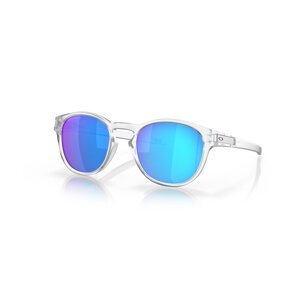 Oakley sluneční brýle Latch Matte Clear/Prizm Sapphire Polarized | Bílá | Velikost One Size