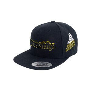 Meatfly kšiltovka Big Shock Dakar Snapback Black | Černá | Velikost One Size