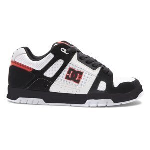 Dc shoes pánské boty Stag White/Black/Red | Bílá | Velikost 10 US