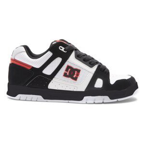 Dc shoes pánské boty Stag White/Black/Red | Bílá | Velikost 11,5 US