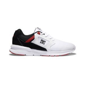 Dc shoes pánské boty Skyline White/Black/True Red | Bílá | Velikost 10 US
