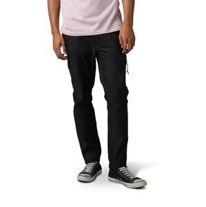 Fox pánské kalhoty Essex Stretch Slim Black | Černá | Velikost 36