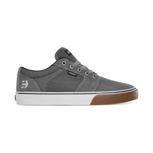 Etnies pánské boty Barge LS Dark Grey/White/Gum | Bílá | Velikost 9,5 US