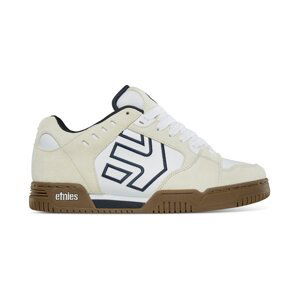 Etnies pánské boty Faze White/Navy/Gum | Bílá | Velikost 9,5 US