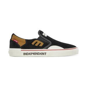 Etnies pánské boty Marana Slip X Indy Black/Brown | Černá | Velikost 10,5 US