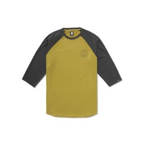 Etnies pánské tričko San Juan Raglan Yellow | Žlutá | Velikost M