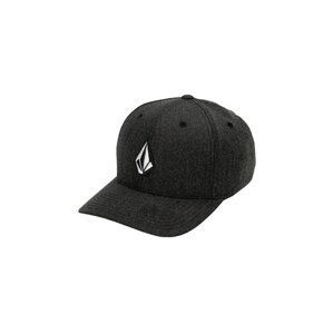 Volcom kšiltovka Full Stone Hthr Flexfit Hat Charcoal Heather | Šedá | Velikost L/XL