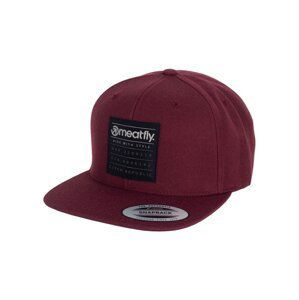 Meatfly kšiltovka Hornet Snapback Coordinates Maroon | Červená | Velikost One Size