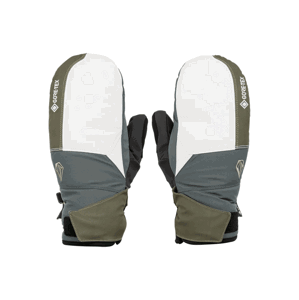 Volcom pánské rukavice Stay Dry Gore-Tex Mitt Light Military | Maskáč | Velikost L