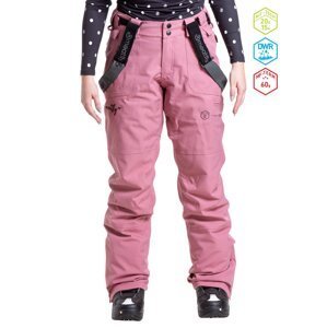 Meatfly dámské SNB & SKI kalhoty Foxy Dusty Rose | Růžová | Velikost XL