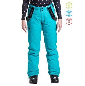 Meatfly dámské SNB & SKI kalhoty Foxy Turquoise | Modrá | Velikost XL