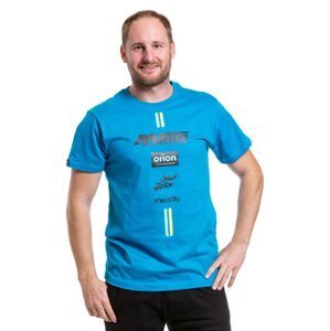 Meatfly pánské tričko Dakar Ocean Blue | Modrá | Velikost S