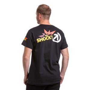 Meatfly pánské tričko Big Shock Teamup Black | Černá | Velikost S