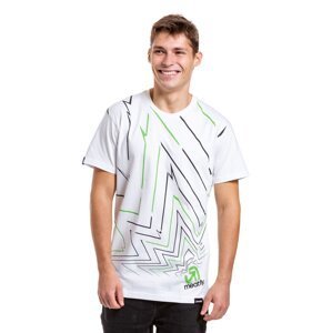 Meatfly pánské tričko Meatwave White | Bílá | Velikost M | 100% bavlna