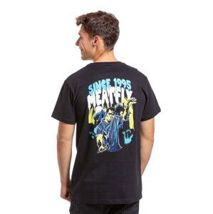 Meatfly pánské tričko Zombie Black | Černá | Velikost L | 100% bavlna