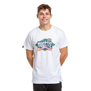 Meatfly pánské tričko Rockit White | Bílá | Velikost M