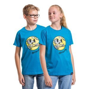 Meatfly dětské tričko Eggie Ocean Blue | Modrá | Velikost 146 | 100% bavlna