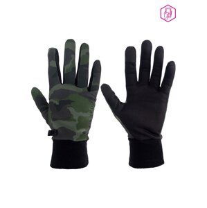 Meatfly pánské rukavice Powerstretch Rampage Camo | Maskáč | Velikost L