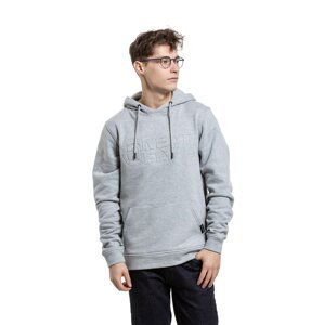 Meatfly pánská mikina Spencer Grey Heather | Šedá | Velikost XXL