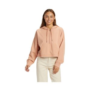 Roxy dámská mikina Drakes Cove Half Zip Cafe Creme | Hnědá | Velikost XL