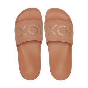 Roxy dámské pantofle Slippy II Dk Beige | Béžová | Velikost 8,5 US