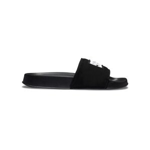 Dc shoes pánské pantofle Slide Black/Black/White | Černá | Velikost 9 US