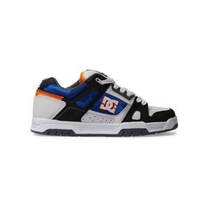 Dc shoes pánské boty Stag White/Black/Orange | Černá | Velikost 10 US