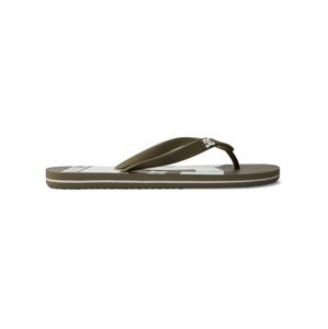 Dc shoes pánské žabky Spray Graffik Brown Camouflage | Bílá | Velikost 9 US