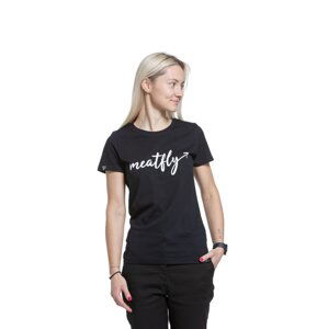 Meatfly dámské tričko Luna Black | Černá | Velikost L | 100% bavlna