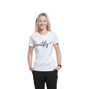 Meatfly dámské tričko Luna White | Bílá | Velikost L | 100% bavlna
