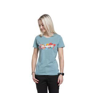Meatfly dámské tričko Blossom Sea Green | Zelená | Velikost S | 100% bavlna