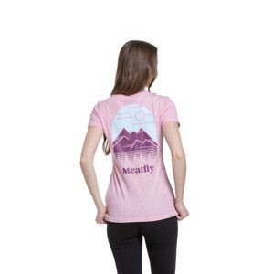 Meatfly dámské tričko Cordie Pink Heather | Růžová | Velikost XS