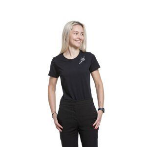 Meatfly dámské tričko Lara Black | Černá | Velikost L | 100% bavlna