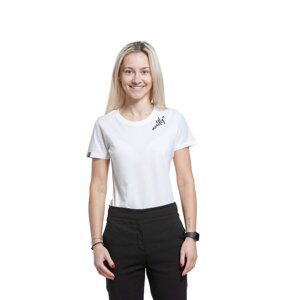 Meatfly dámské tričko Lara White | Bílá | Velikost L | 100% bavlna