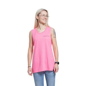 Meatfly dámské tílko Rea Neon Pink | Růžová | Velikost XS | 100% bavlna