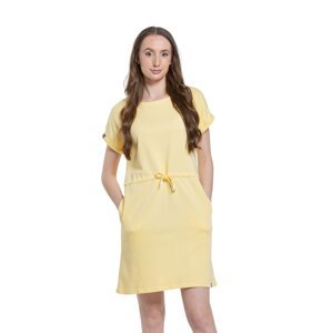 Meatfly dámské šaty Lotie Light Yellow | Žlutá | Velikost XS | 100% bavlna